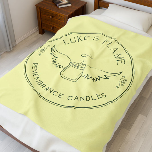 Luke's Flame Plush Blanket